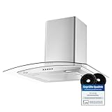 KKT KOLBE Dunstabzugshaube 60 cm | Wandhaube | Umluft Abluft | Edelstahl |...