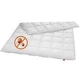 sleepling Anti Milben Bettdecke 135x200 cm, antibakterielle Ganzjahresdecke,...