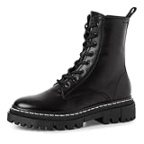 Tamaris Damen Stiefel Leder schwarz 40