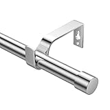 Ausziehbare Gardinenstangen 76-350cm, Dia 19mm Verstellbare Gardinenstange mit...