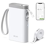 Nelko Etikettendrucker, Bluetooth P21 Selbstklebendes Etikettiergerät Tragbarer...