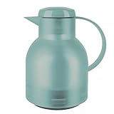 Emsa Samba Isolierkanne, 1 Liter Fassungsvermögen, Quick Press Verschluss, 100%...