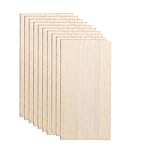 10 Stück Sperrholz Balsaholz Platten 200 x 100 x 2mm,Balsa Holzblätter...