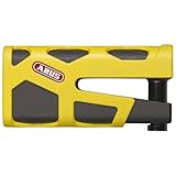 ABUS Bremsscheibenschloss Granit Sledg 77 yellow - Motorradschloss mit sicherem...