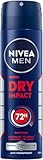 NIVEA MEN Dry Impact Deo Spray, Antitranspirant für 72h zuverlässigen Schutz...