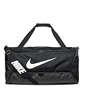 Nike, Brasilia 9.5, Durchschnittliche Trainingsbeutel, Schwarz/Schwarz/Weiß,...