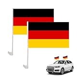 Deutschland Flagge Auto, Autofahne Deutschland, Deutschlandfahne Auto, EM 2024...