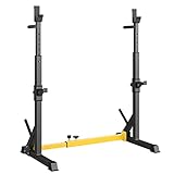 LIFERUN Squat Rack Hantelständer, Kniebeugenständer, verstellbare...