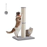 Feandrea Kratzbaum, 85 cm hoch, Kratzsäule XL, 13 cm Dicker Stamm, Katzenbaum,...