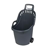 Gartentrolley HELPY mit 50 Liter Nutzvolumen, belastbar bis max. 60 kg. Räder...