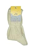100% Schaf-Wollsocken extra dick und warm Natursocken Made in Germany (DE/NL/SE/PL, Numerisch, 39, 42, Regular, Regular, Natur)