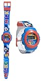 CARTOON Digitale Kinderarmbanduhr in geformter Verpackung, Mickey 1, Modern