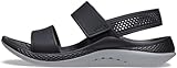 Crocs Damen Literide 360 sandaal w sandals, Schwarz, 38-39 EU