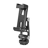 SMALLRIG Metall Handyhalterung mit Kaltschuh, universeller Telefonhalter...