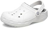 Crocs Unisex Kinder Ralen Lined Clog K Holzschuh, White Light Grey, 24/26 EU