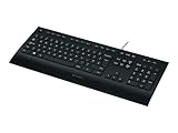 Logitech K280e Pro Kabelgebundene Business Tastatur für Windows, Linux und...