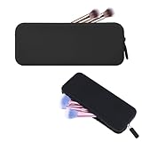 Make Up Tasche Silikon, Reise-Essentials Make-up Pinselhalter, 20x8x2,5 cm...