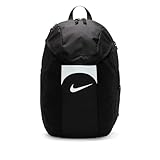NIKE Unisex Backpack Academy Storm-Fit, Black/Black/White, DV0761-011, 30L