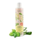 Jean & Len Feuchtigkeit Shampoo Aloe Vera & Basilikum, für sehr trockenes Haar,...