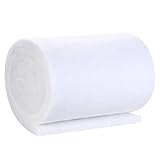 Kurkip 1 Stück Filterwatte Aquarium, 1m x 12cm Aquarium Filtermaterial,...