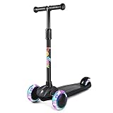 BELEEV Roller Kinder Scooter 3 Räder für Mädchen & Jungen, Kinderroller mit...