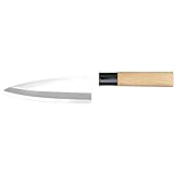Japanisches Deba-Messer, Edelstahlklinge 150 mm
