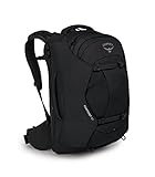 Osprey Europe Herren Farpoint 40 Rucksack, Schwarz, Einheitsgröße