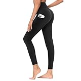 TNNZEET Leggings Damen High Waist mit Taschen Sporthose Blickdicht Sportleggins...