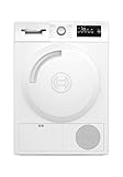 Bosch WTH83V03, Wärmepumpentrockner 7 kg, Serie 4, optimaler Trocknungsgrad...