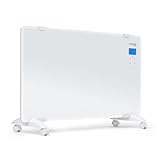 TROTEC Glaskonvektor Elektroheizung TCH 2010 E – Heizleistung 1000 W / 2000 W...