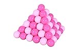 Knorrtoys 56755 - Bälleset ca. Ø6 cm - 100 balls/soft pink