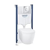 GROHE Solido, 5-in-1 WC Set, 1,13m Bauhöhe (WC Komplettset inkl. Solido...