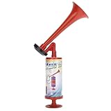 Stadionhorn, manuelle Stadion-Trompete,Luftdruck-Fanfare Air Horn Extrem...