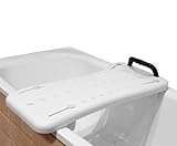 PEPE Mobility - Badewannensitz Senioren, Sitzbrett für Badewanne Plastik, Stuhl...