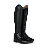 HORZE Damen Reitstiefel Rover, Kunstleder Stiefel mit Reißverschluss, Schwarz,...
