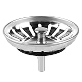 Spülbecken Siebkörbchen, Ø 78 mm Spülbecken Stöpsel für Spülbecken,...