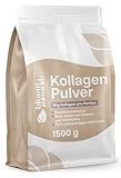 Collagen Pulver 1500g (1,5 KG) - Hochdosiert & Geschmacksneutral Kollagen...