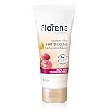 Florena Handcreme mit Traubenkernöl & Sojaöl, Vegan, 1er Pack (1 x 100 ml)