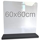 Spuckschutz aus Plexiglas mit 3mm, Virenschutz Hustenschutz Niesschutz,...