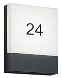 Trio Leuchten LED Außen Wandleuchte 227760142 Pecos, Aluminium anthrazit, 6...