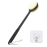 42 cm Rückenbürste für die Dusche, Nass und Trockenbürste mit langem Griff,...