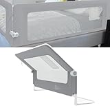 NAIZY Rausfallschutz Bett Rail 150cm Klappbar Bettgitter Baby mit...
