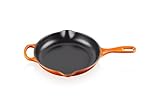 Le Creuset Signature Gusseisen Brat- und Servierpfanne, Rund, Ø 23 cm, Für...