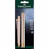 FABER-CASTELL 241123 - Schreibset pale rose, mit Kugelschreiber Poly Ball Urban...