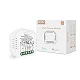 MOES Wlan Mini Smart Alexa Dimmer Lichtschalter 2 Gang Relais Modul, WiFi Funk...