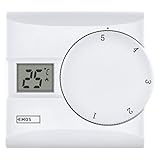 EMOS - digitaler Raumthermostat mit LCD-Display - manuell, drahtgebunden - Heiz-...