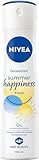 NIVEA Summer Happiness Deo Spray, Deo ohne Aluminium (ACH) mit 48h...