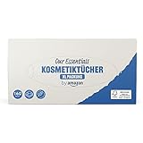 by Amazon Kosmetiktuchbox 3-lagig XL Packung, 160 Kosmetiktücher