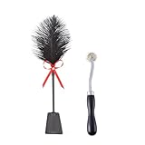 Federkitzler 2-in-1,SM Sexspielzeug,Sex Spielzeug Feder Flirten Feder Kitzler...