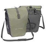 VAUDE Fahrradtaschen für Gepäckträger Aqua Back 2x24L in beige 2 x...